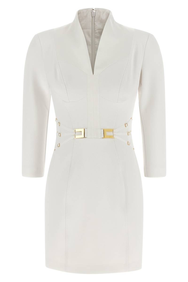 ELISABETTA FRANCHI Kleid Mit Logo Und Gummibändern von ELISABETTA FRANCHI