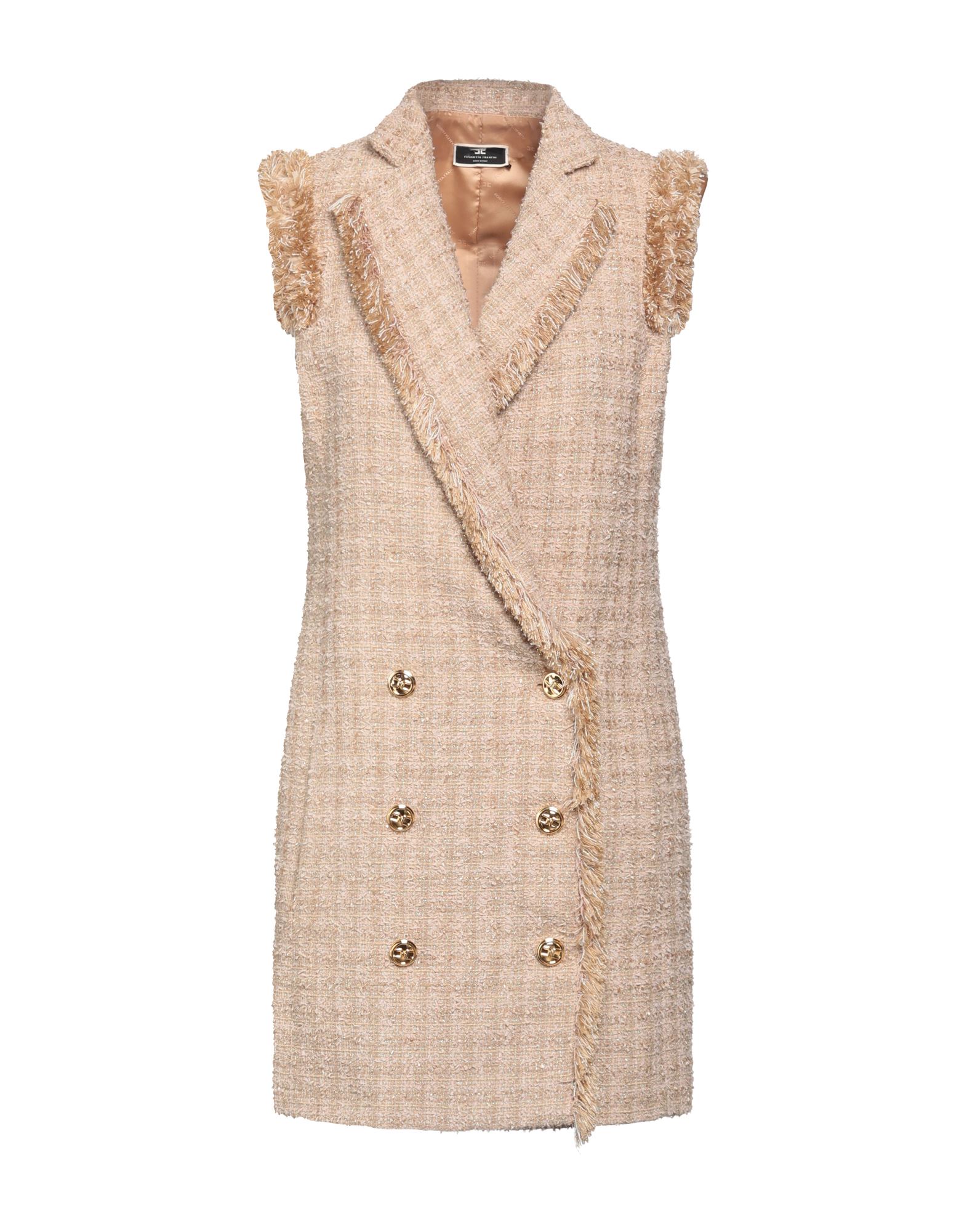 ELISABETTA FRANCHI Mini-kleid Damen Beige von ELISABETTA FRANCHI