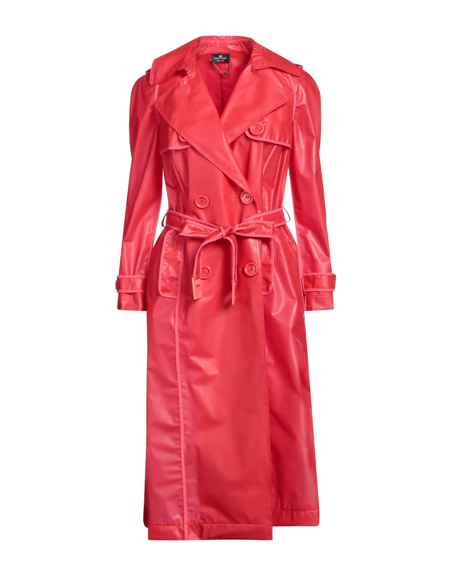 ELISABETTA FRANCHI Jacke, Mantel & Trenchcoat Damen Tomatenrot von ELISABETTA FRANCHI