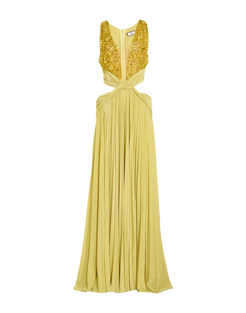 ELISABETTA FRANCHI Maxi-kleid Damen Gelb von ELISABETTA FRANCHI