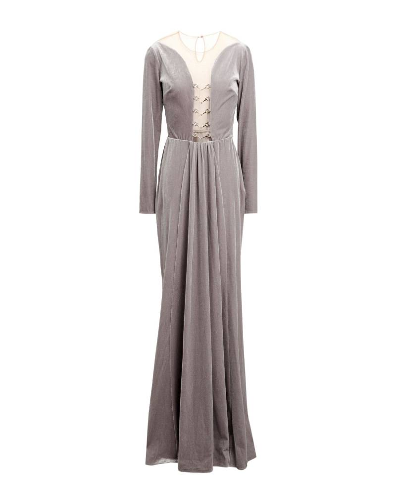 ELISABETTA FRANCHI Maxi-kleid Damen Grau von ELISABETTA FRANCHI