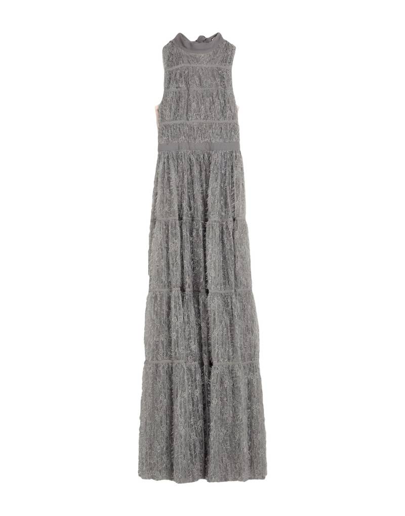 ELISABETTA FRANCHI Maxi-kleid Damen Hellgrau von ELISABETTA FRANCHI