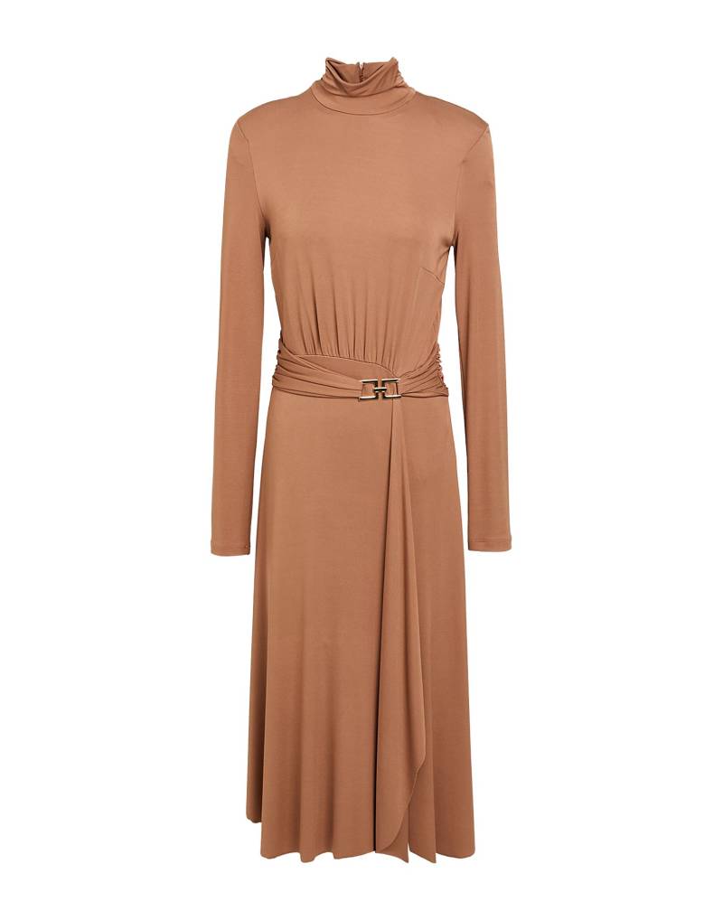 ELISABETTA FRANCHI Maxi-kleid Damen Kamel von ELISABETTA FRANCHI