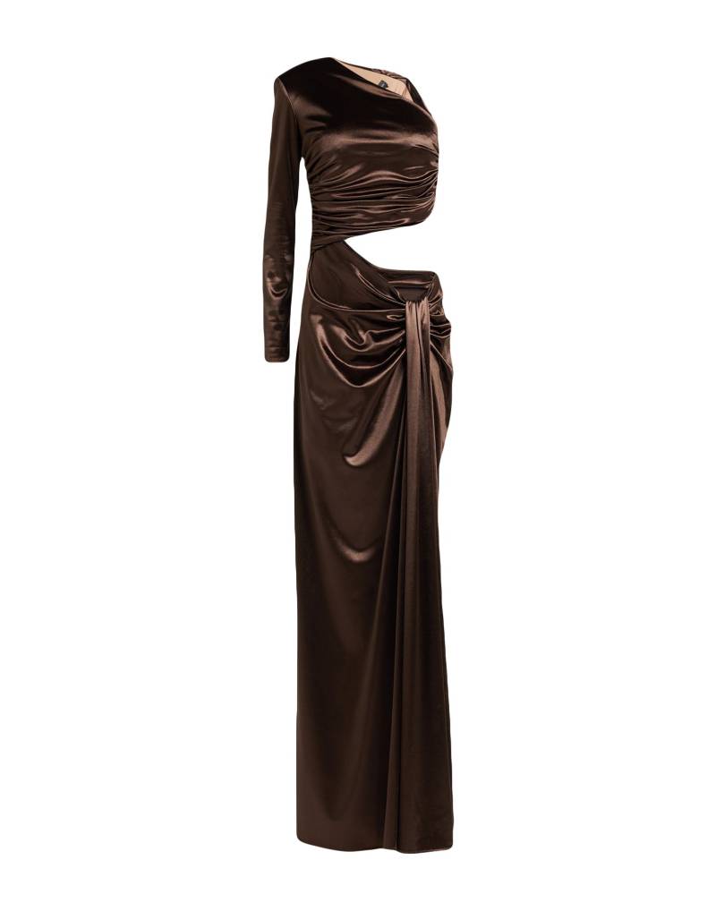 ELISABETTA FRANCHI Maxi-kleid Damen Schokobraun von ELISABETTA FRANCHI