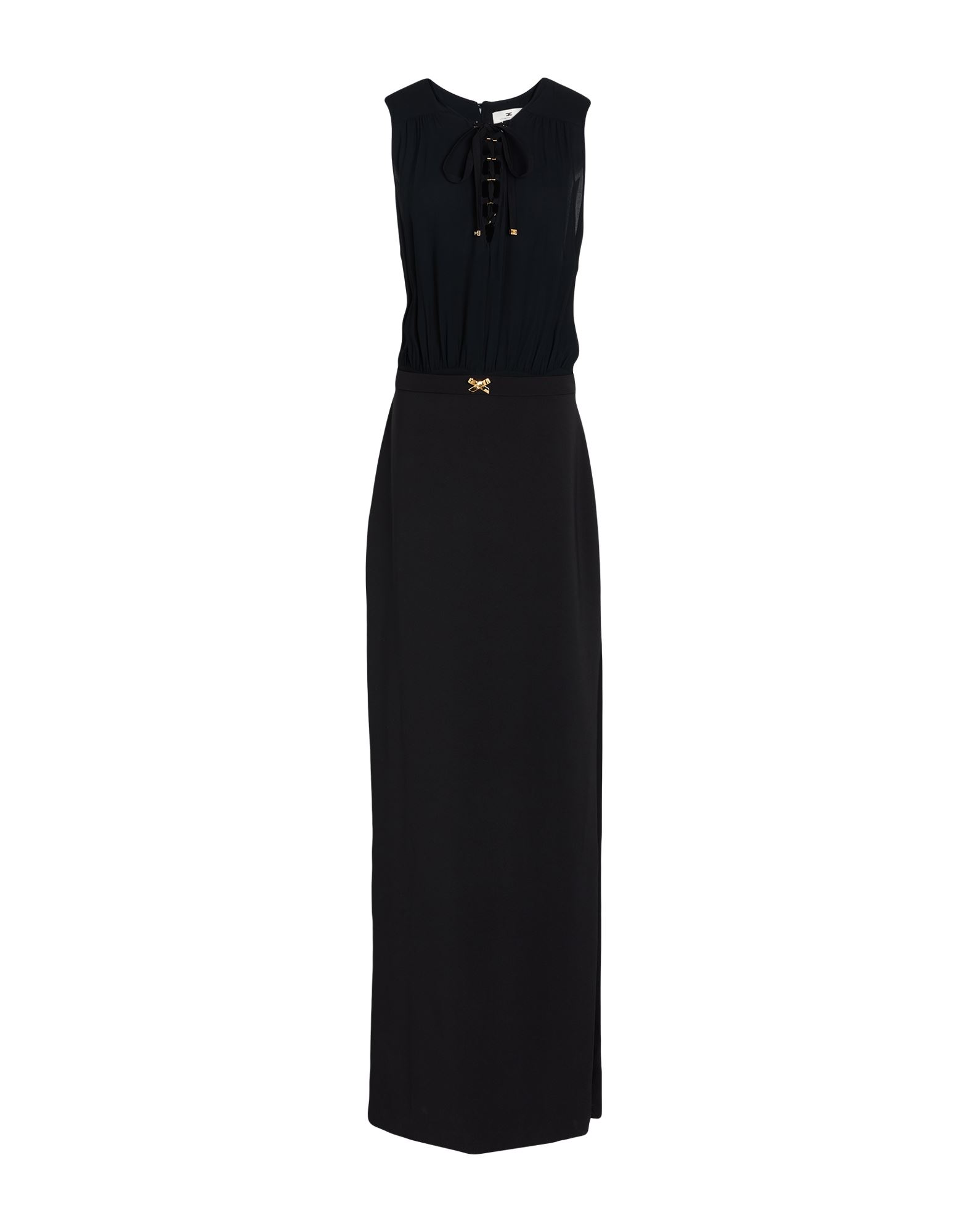 ELISABETTA FRANCHI Maxi-kleid Damen Schwarz von ELISABETTA FRANCHI