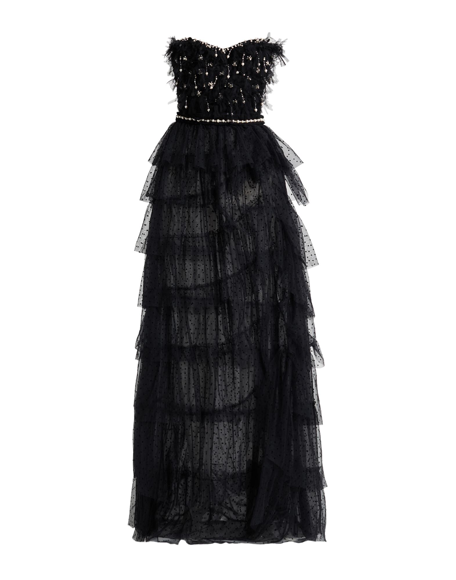 ELISABETTA FRANCHI Maxi-kleid Damen Schwarz ELISABETTA FRANCHI Maxi-kleid Damen Schwarz von ELISABETTA FRANCHI