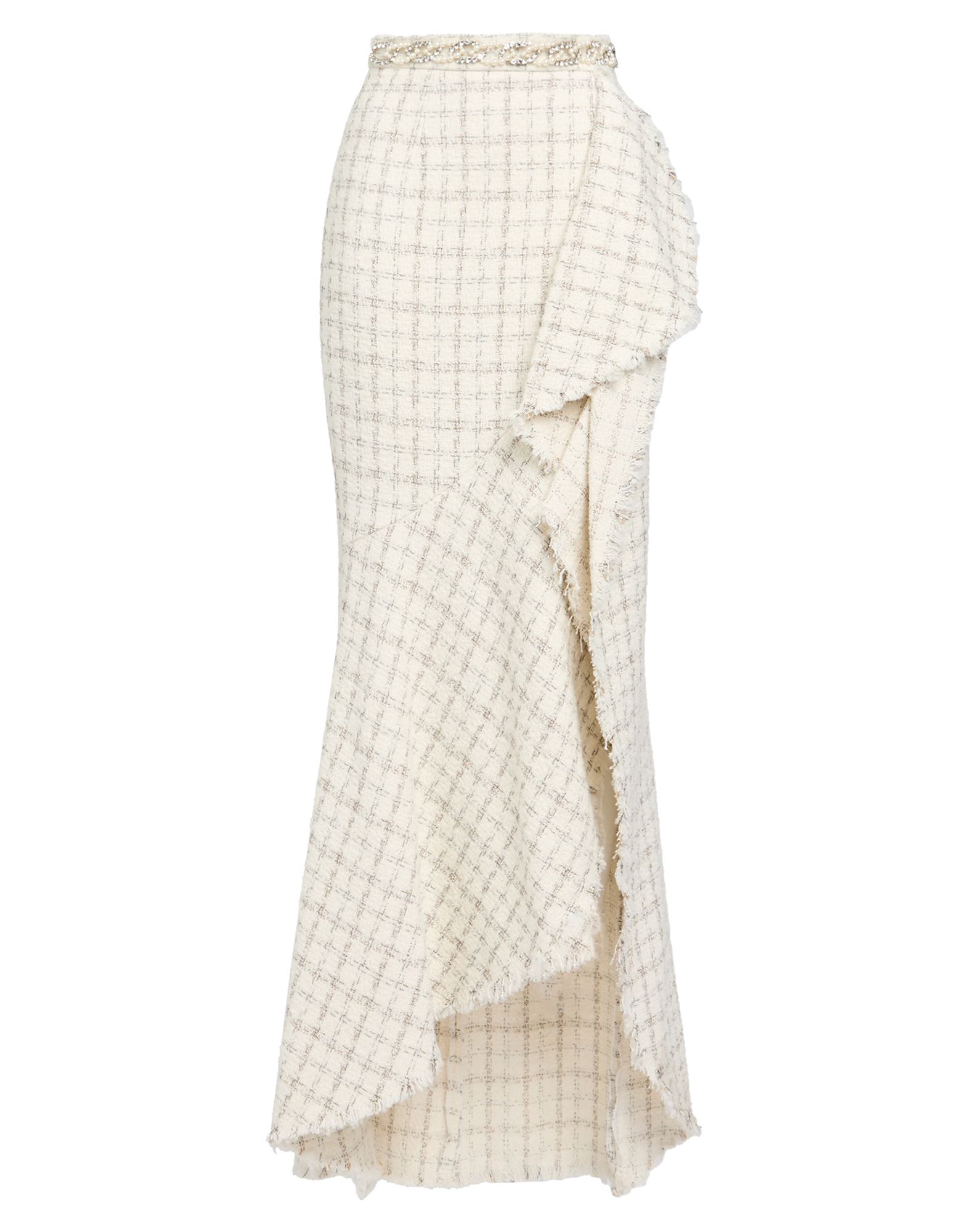 ELISABETTA FRANCHI Maxi-rock Damen Elfenbein ELISABETTA FRANCHI Maxi-rock Damen Elfenbein von ELISABETTA FRANCHI