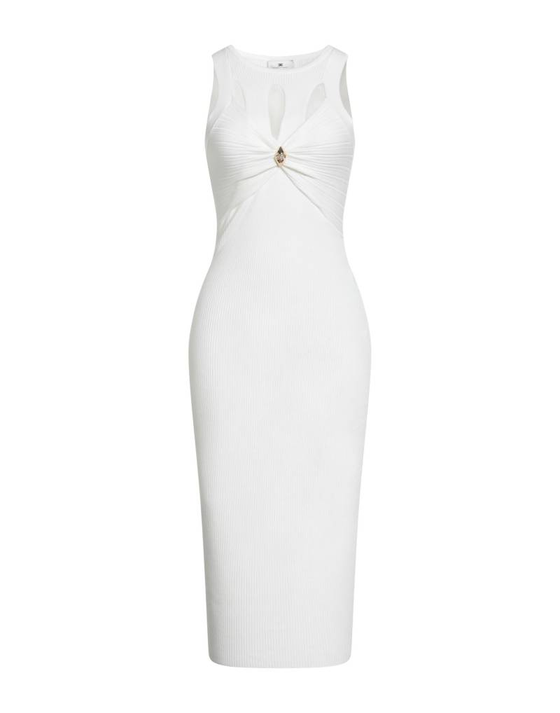 ELISABETTA FRANCHI Midi-kleid Damen Elfenbein ELISABETTA FRANCHI Midi-kleid Damen Elfenbein von ELISABETTA FRANCHI
