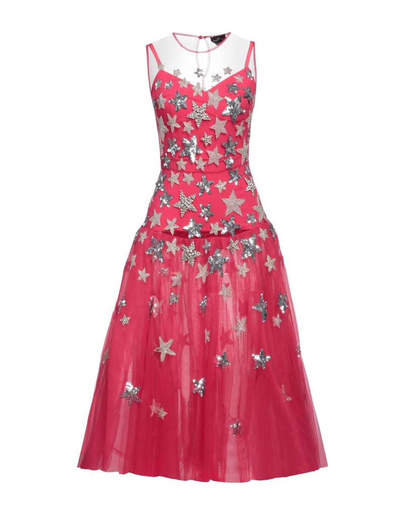 ELISABETTA FRANCHI Midi-kleid Damen Fuchsia von ELISABETTA FRANCHI