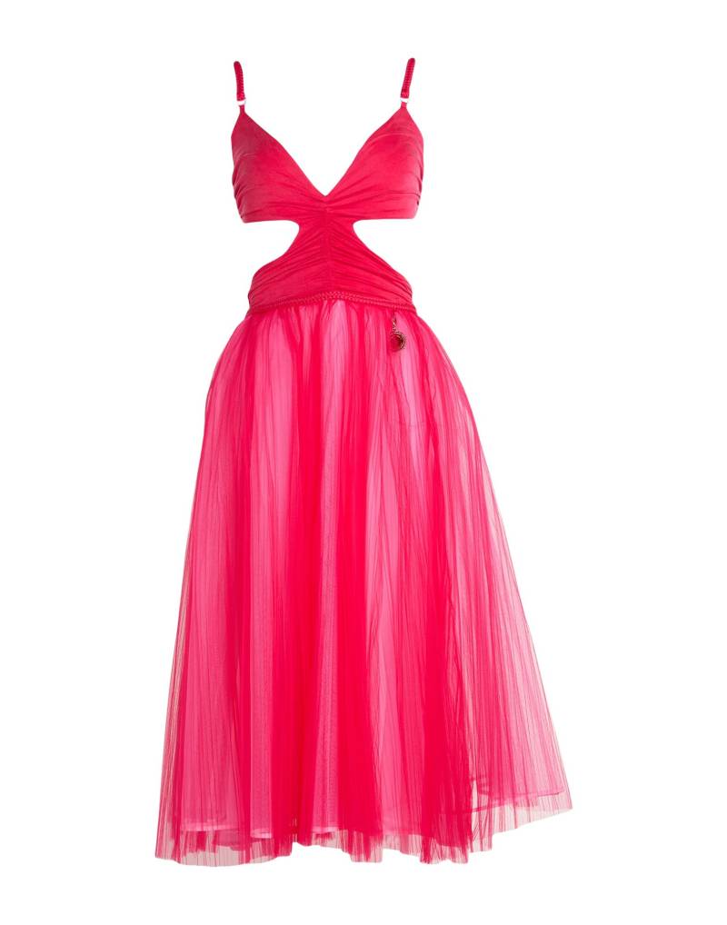 ELISABETTA FRANCHI Midi-kleid Damen Fuchsia von ELISABETTA FRANCHI
