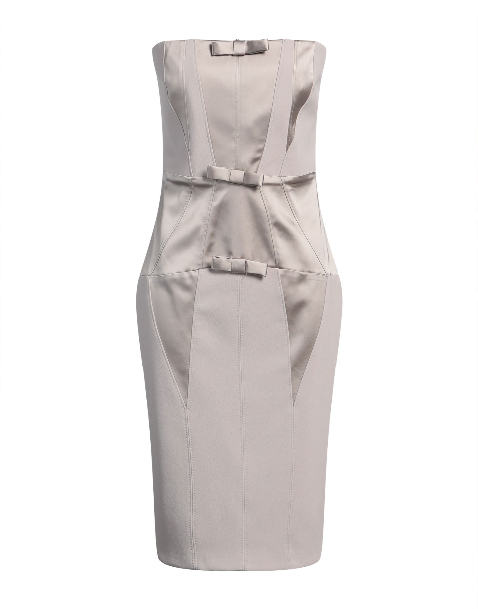 ELISABETTA FRANCHI Midi-kleid Damen Grau von ELISABETTA FRANCHI