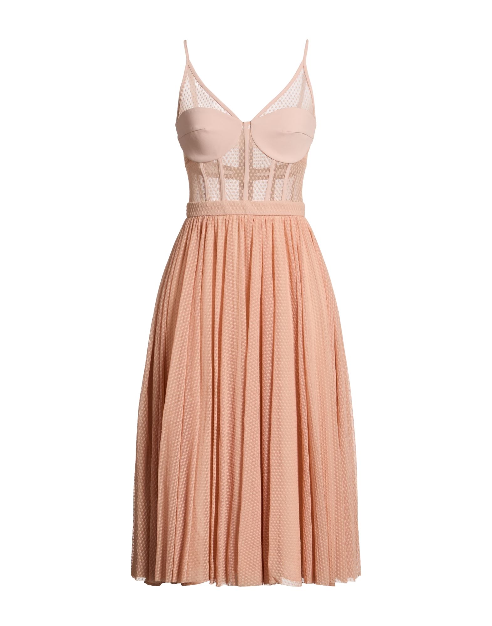 ELISABETTA FRANCHI Midi-kleid Damen Hellrosa von ELISABETTA FRANCHI