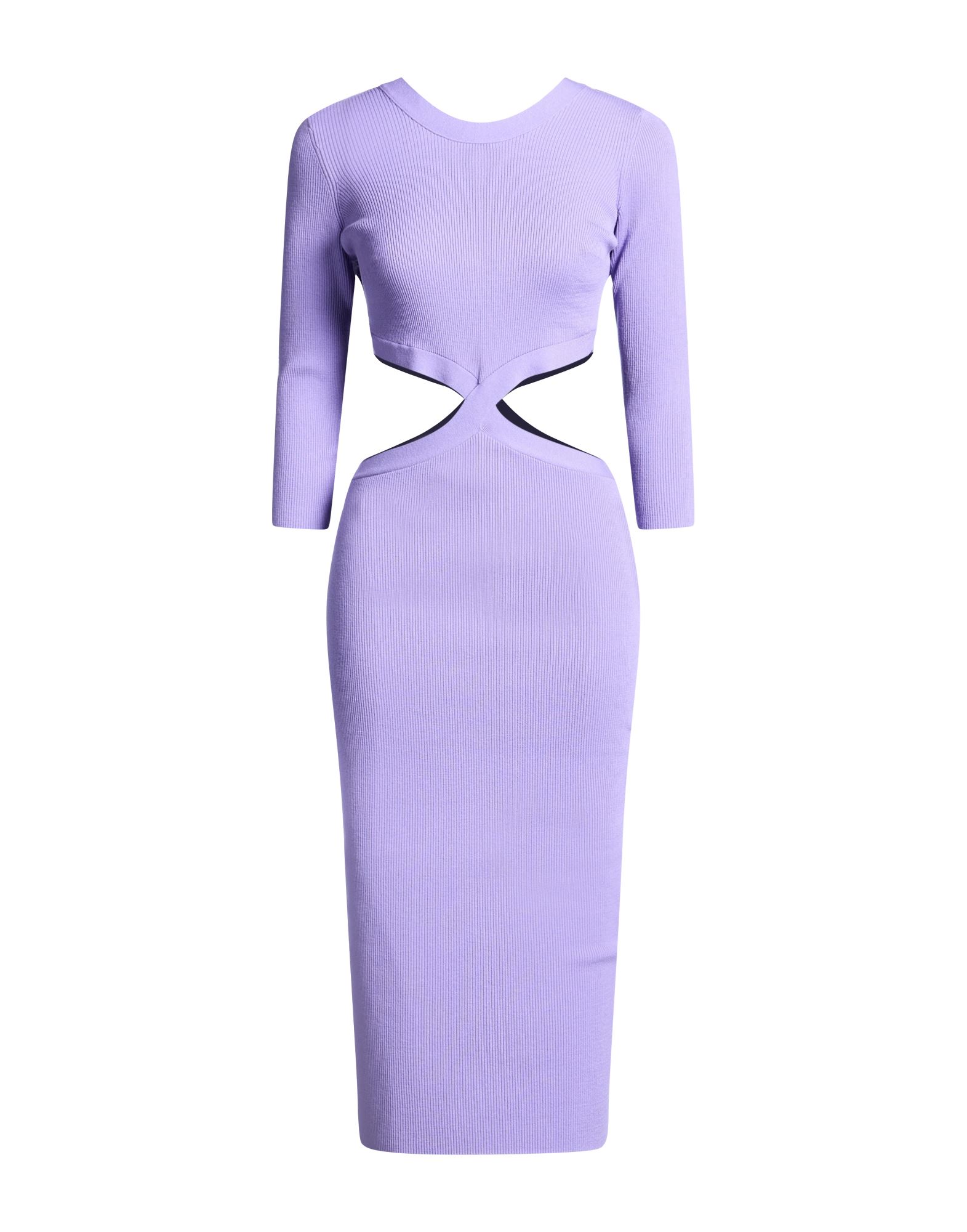 ELISABETTA FRANCHI Midi-kleid Damen Lila von ELISABETTA FRANCHI