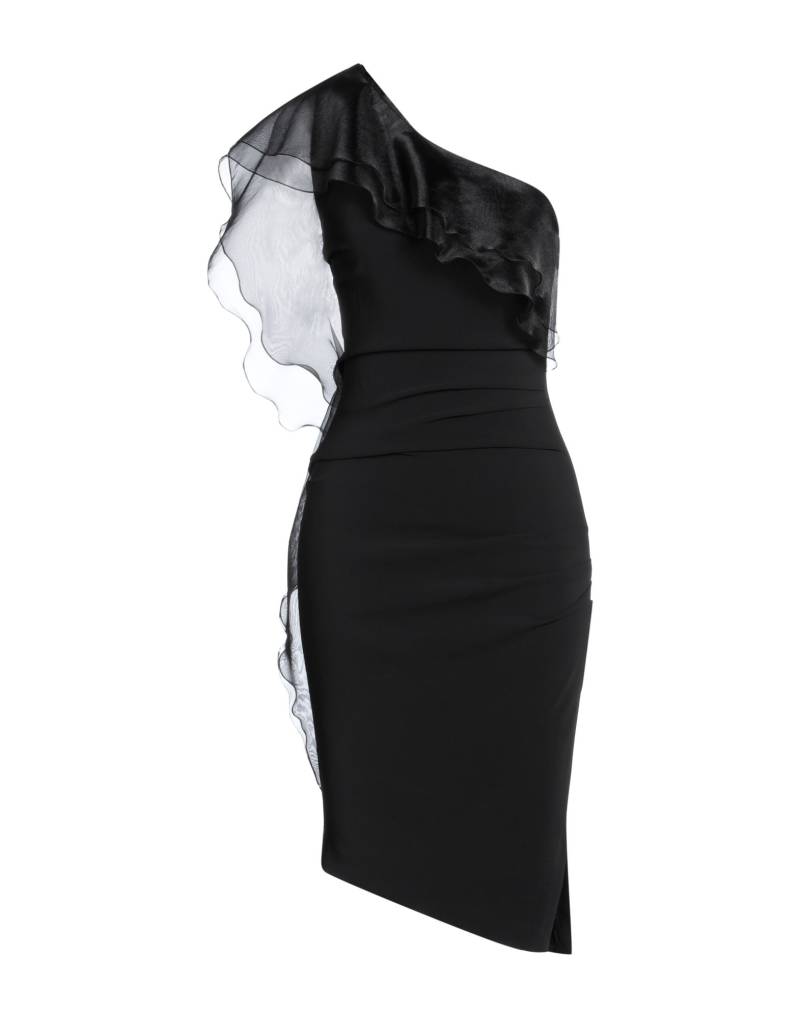 ELISABETTA FRANCHI Midi-kleid Damen Schwarz von ELISABETTA FRANCHI