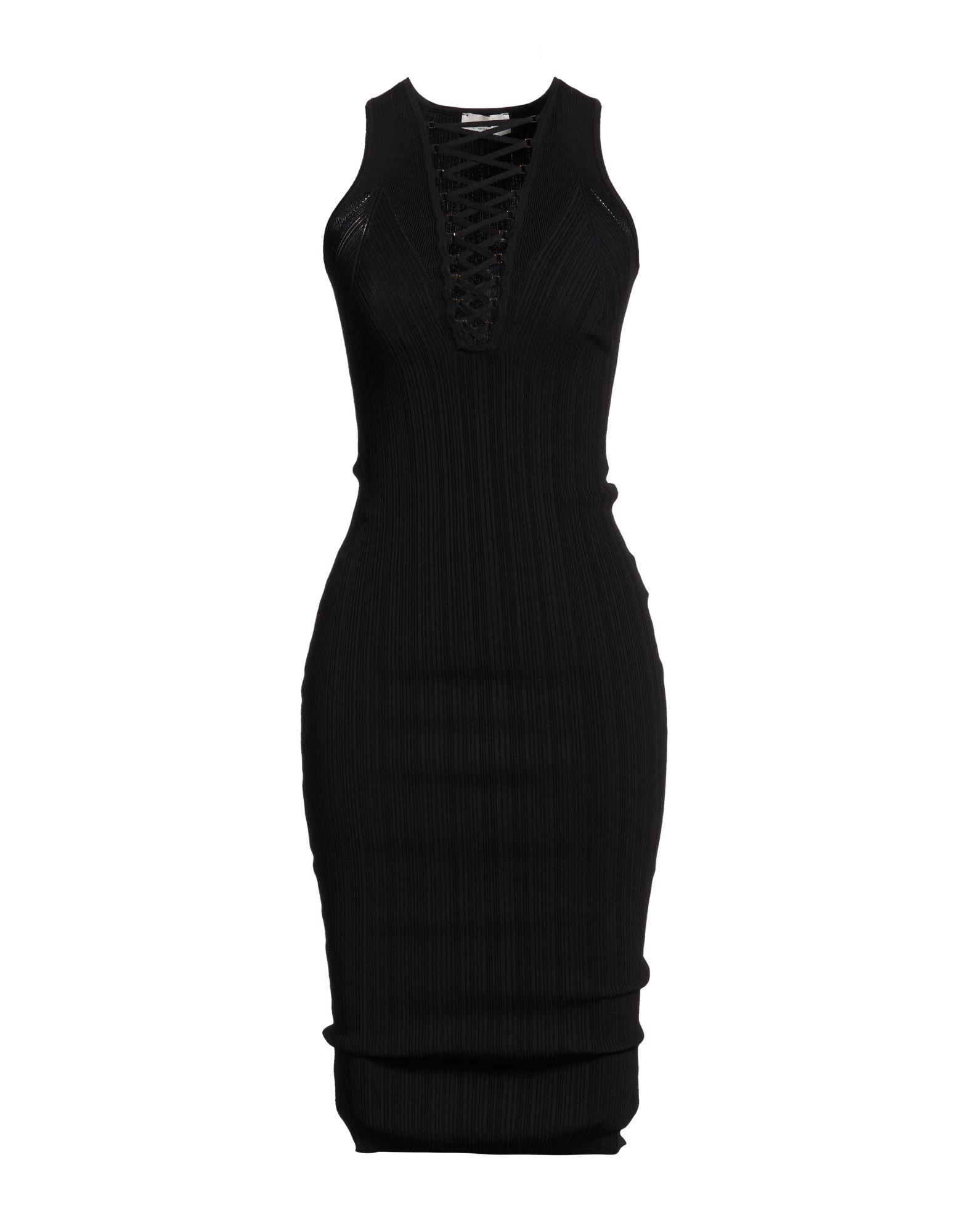 ELISABETTA FRANCHI Midi-kleid Damen Schwarz von ELISABETTA FRANCHI