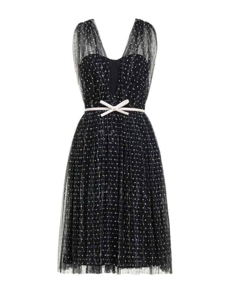 ELISABETTA FRANCHI Midi-kleid Damen Schwarz von ELISABETTA FRANCHI