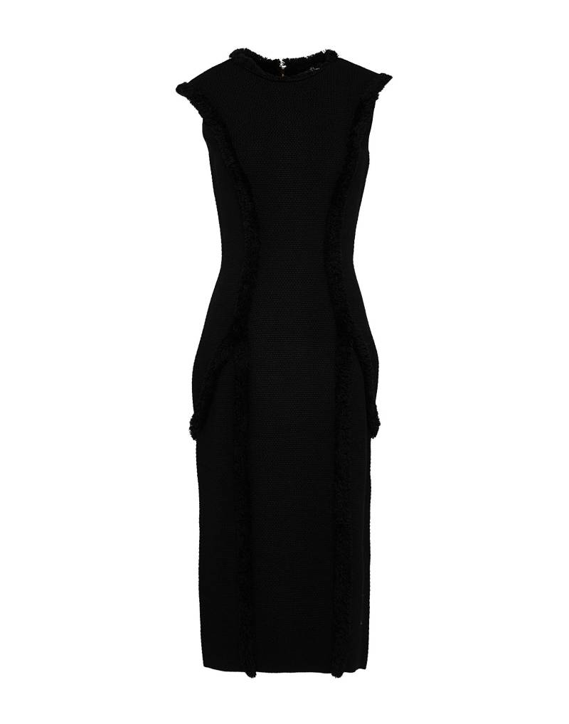 ELISABETTA FRANCHI Midi-kleid Damen Schwarz von ELISABETTA FRANCHI