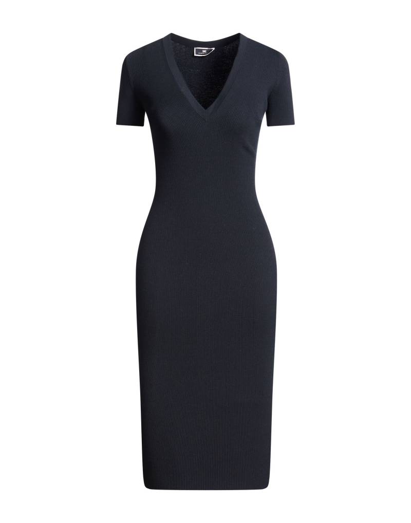 ELISABETTA FRANCHI Midi-kleid Damen Schwarz von ELISABETTA FRANCHI