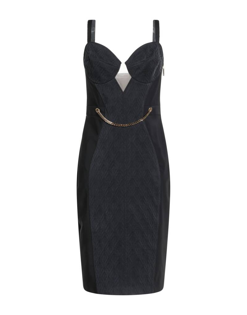 ELISABETTA FRANCHI Midi-kleid Damen Schwarz von ELISABETTA FRANCHI