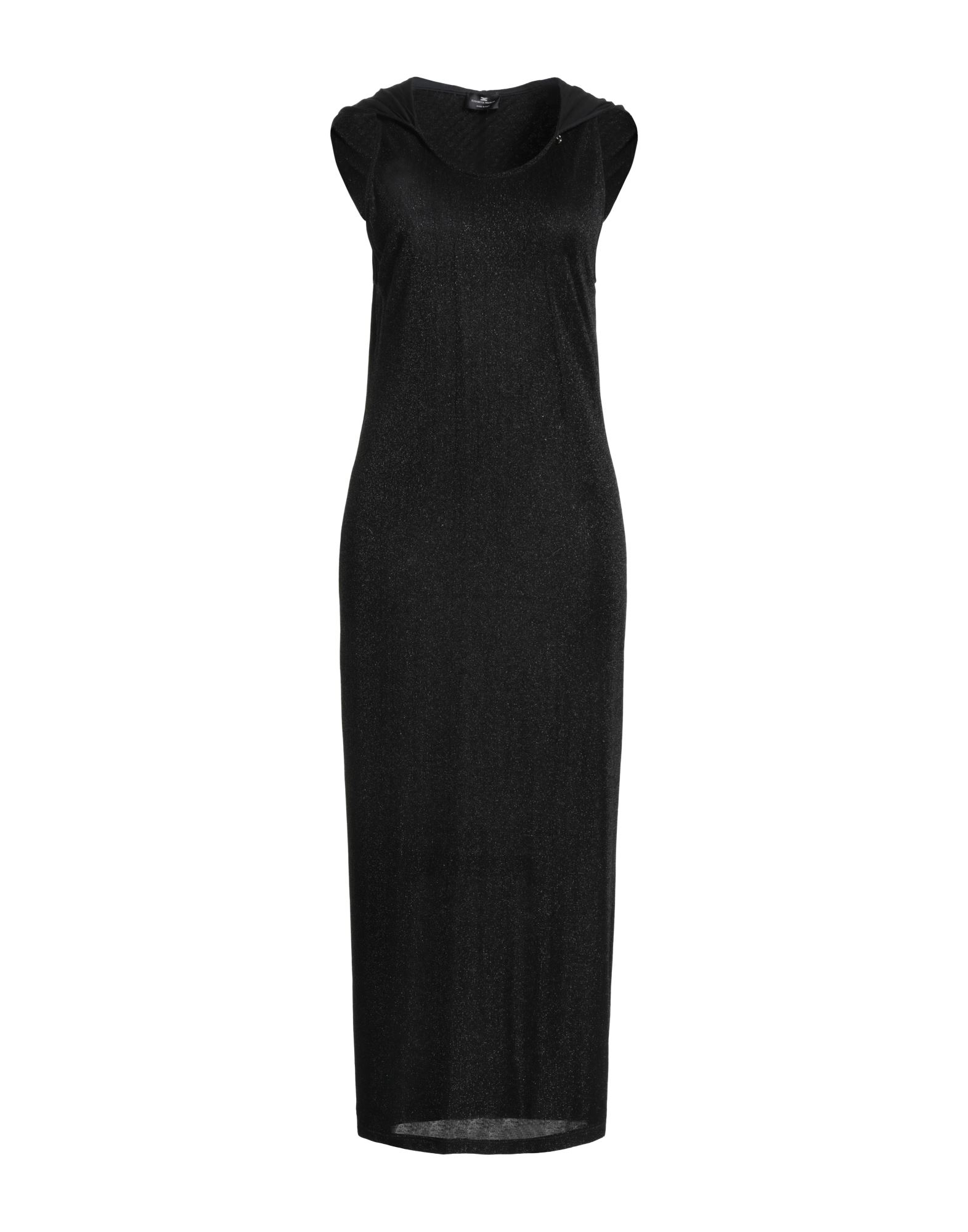 ELISABETTA FRANCHI Midi-kleid Damen Schwarz von ELISABETTA FRANCHI