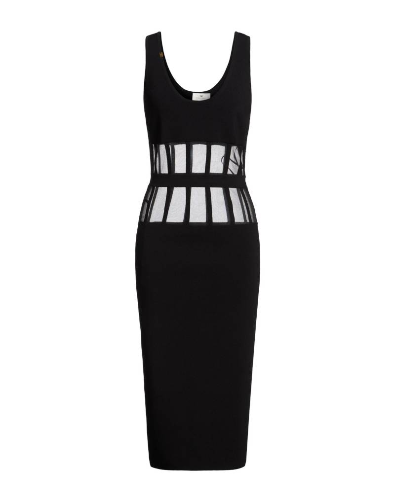 ELISABETTA FRANCHI Midi-kleid Damen Schwarz von ELISABETTA FRANCHI