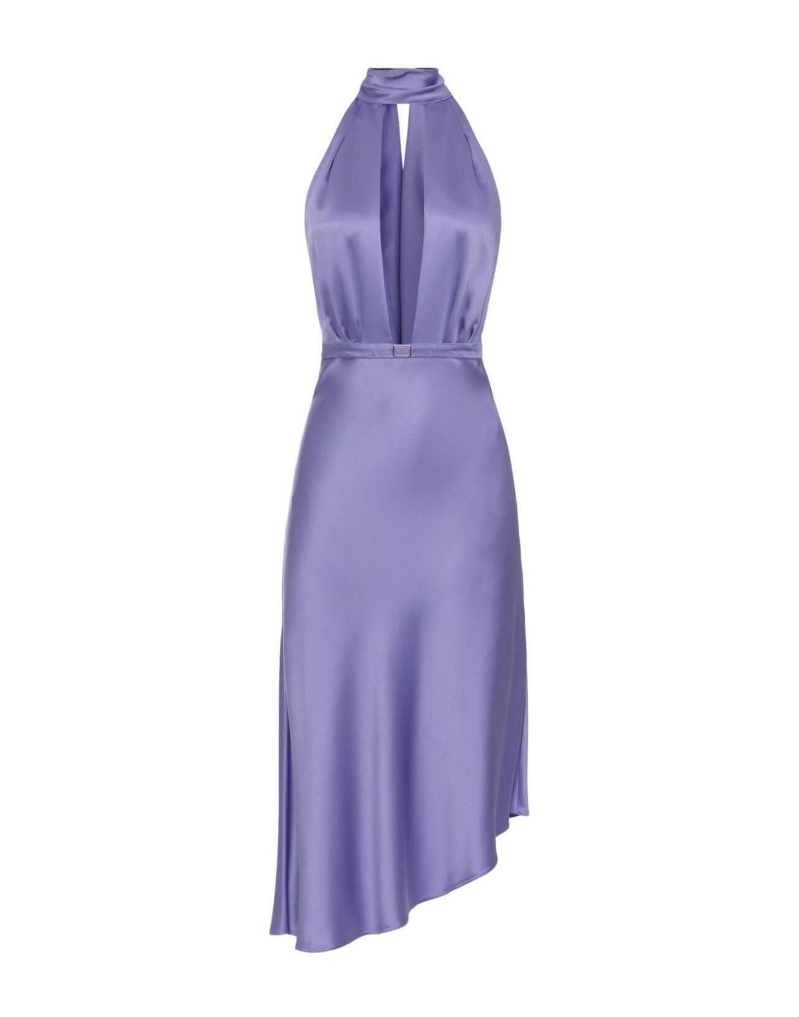 ELISABETTA FRANCHI Midi-kleid Damen Violett von ELISABETTA FRANCHI