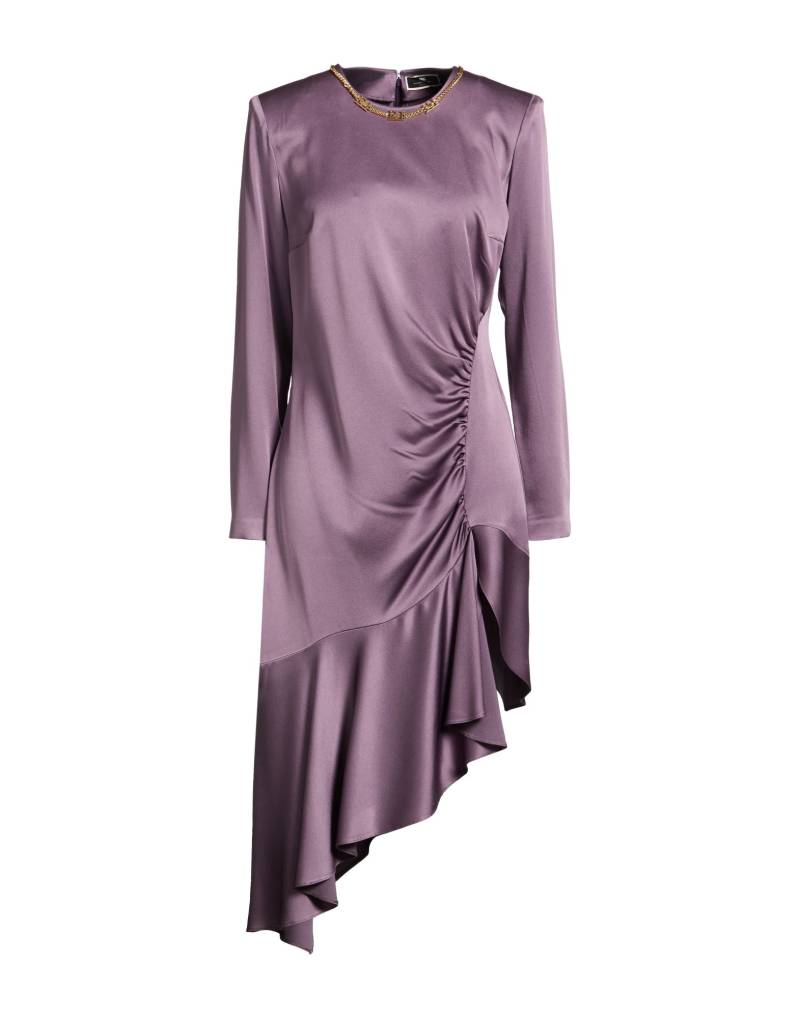 ELISABETTA FRANCHI Midi-kleid Damen Violett von ELISABETTA FRANCHI