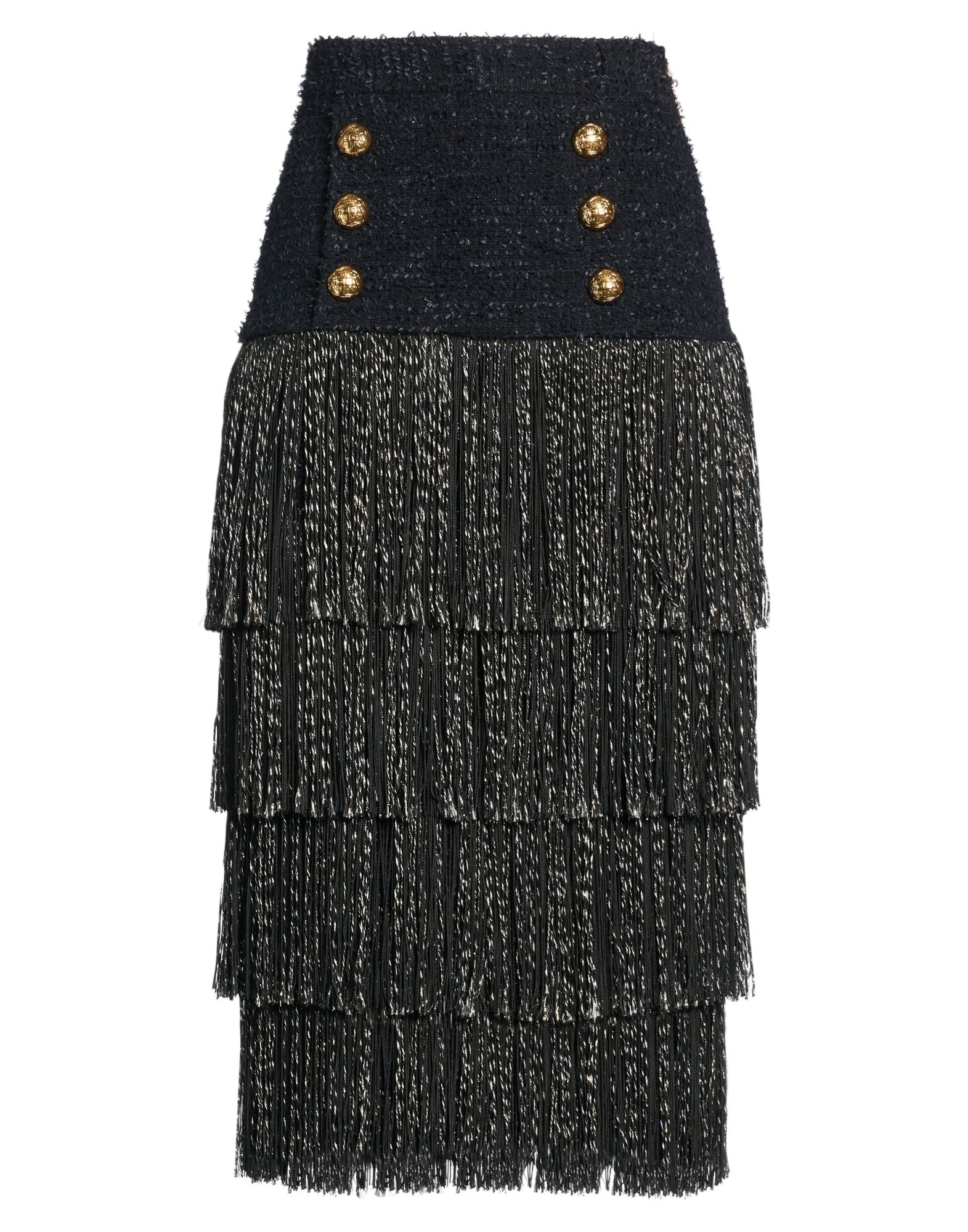 ELISABETTA FRANCHI Midi-rock Damen Schwarz von ELISABETTA FRANCHI