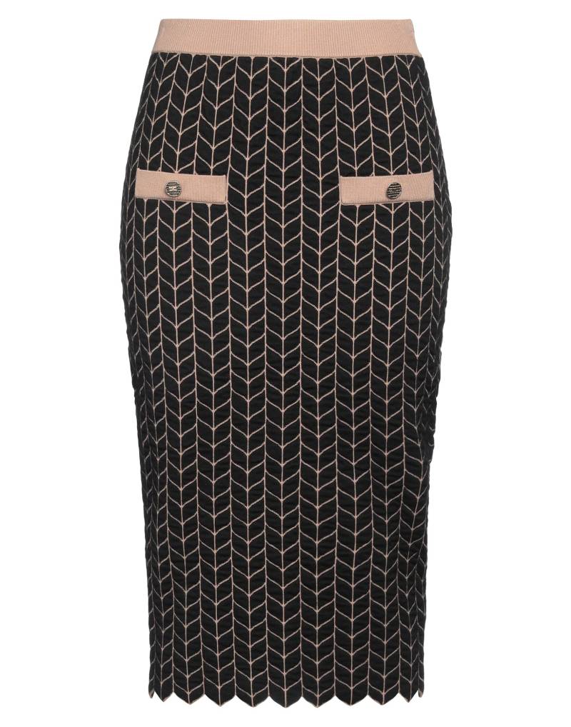 ELISABETTA FRANCHI Midi-rock Damen Schwarz von ELISABETTA FRANCHI