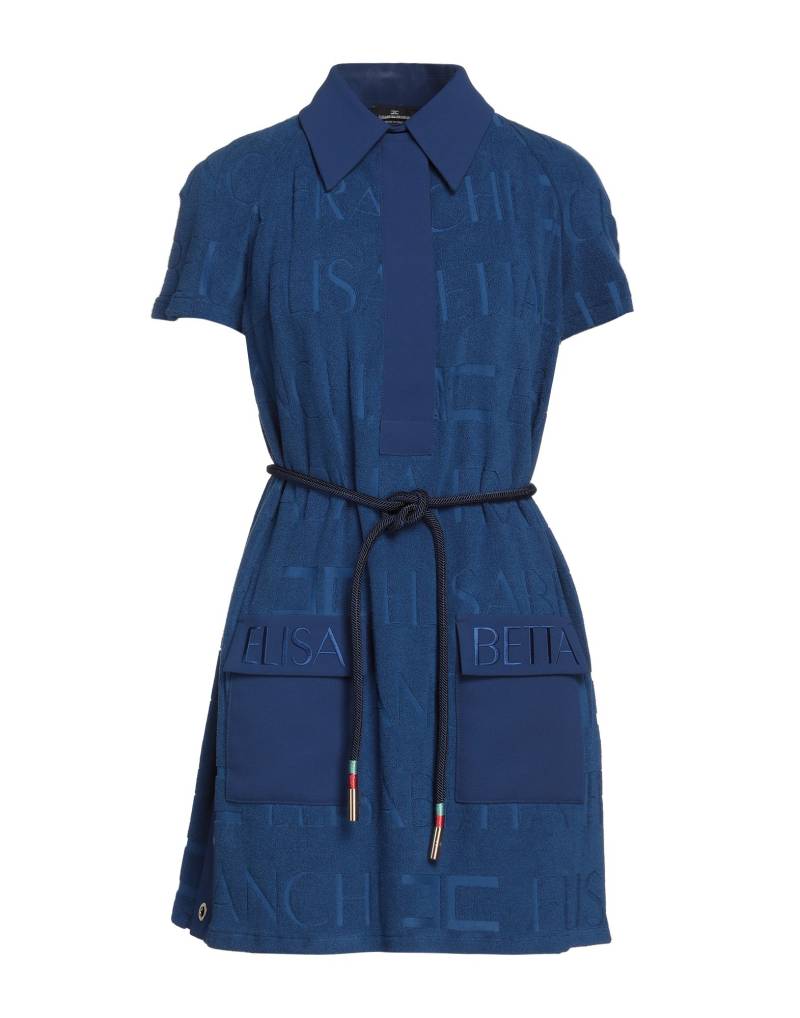 ELISABETTA FRANCHI Mini-kleid Damen Blau von ELISABETTA FRANCHI