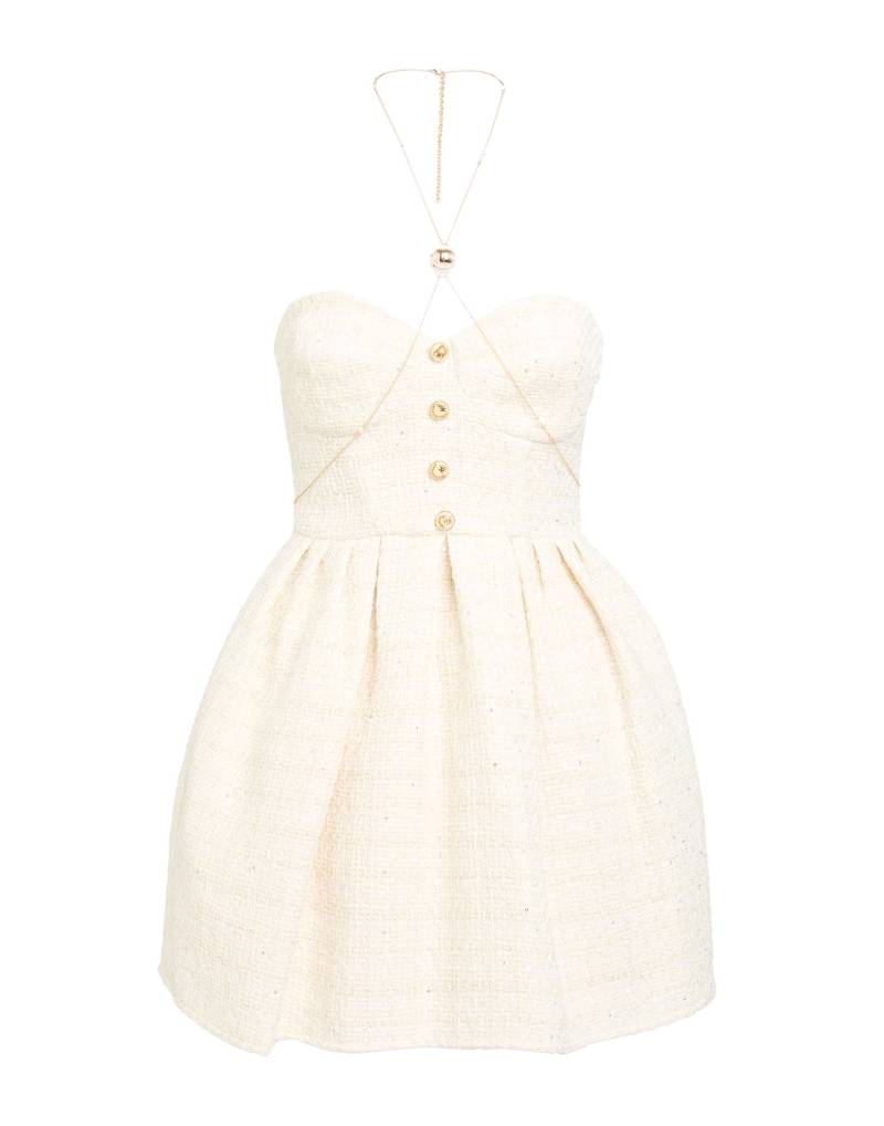 ELISABETTA FRANCHI Mini-kleid Damen Cremeweiß von ELISABETTA FRANCHI