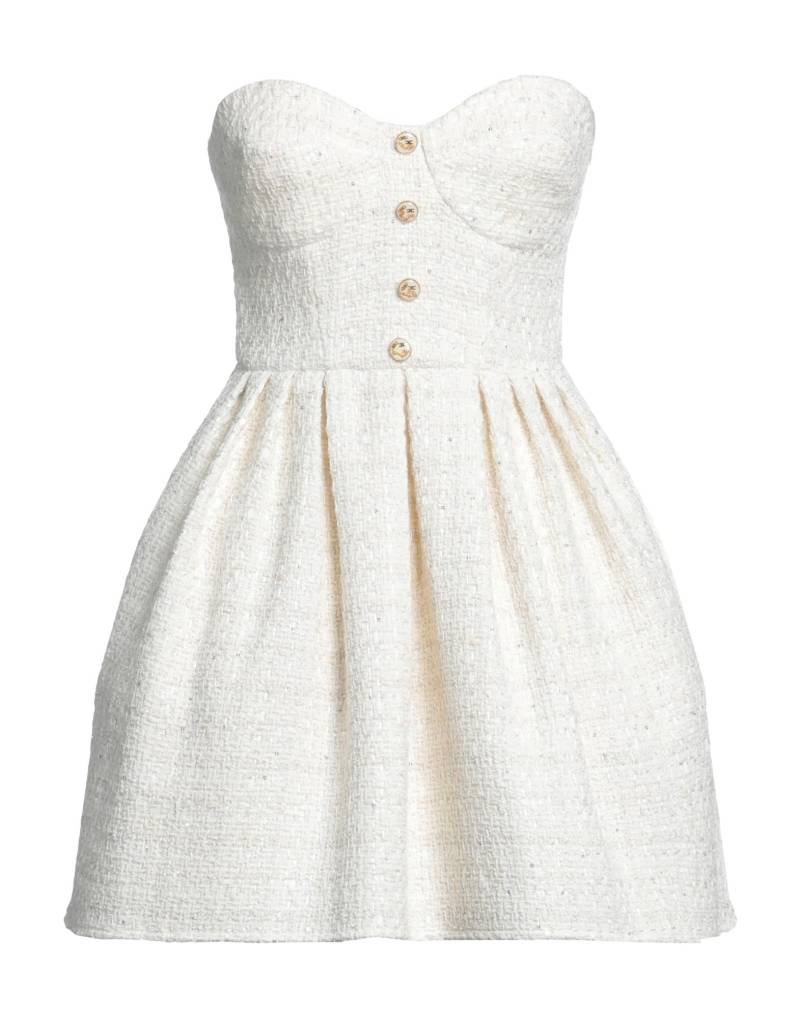 ELISABETTA FRANCHI Mini-kleid Damen Elfenbein von ELISABETTA FRANCHI