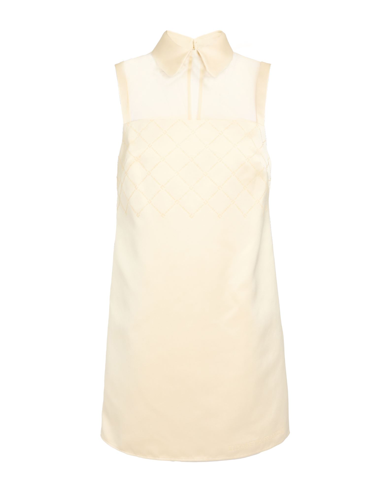 ELISABETTA FRANCHI Mini-kleid Damen Elfenbein ELISABETTA FRANCHI Mini-kleid Damen Elfenbein von ELISABETTA FRANCHI