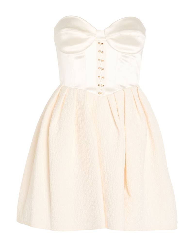 ELISABETTA FRANCHI Mini-kleid Damen Elfenbein von ELISABETTA FRANCHI