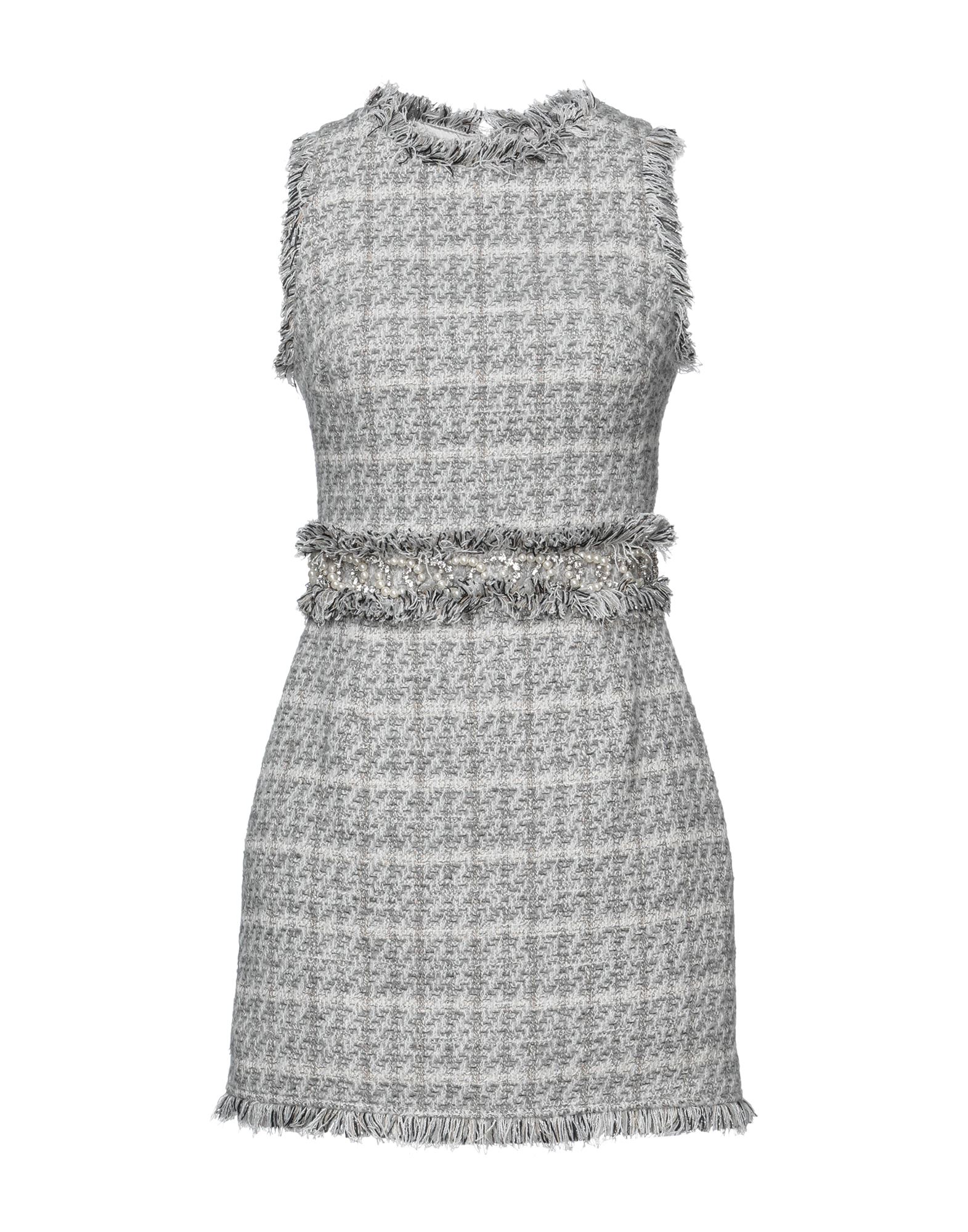 ELISABETTA FRANCHI Mini-kleid Damen Grau von ELISABETTA FRANCHI