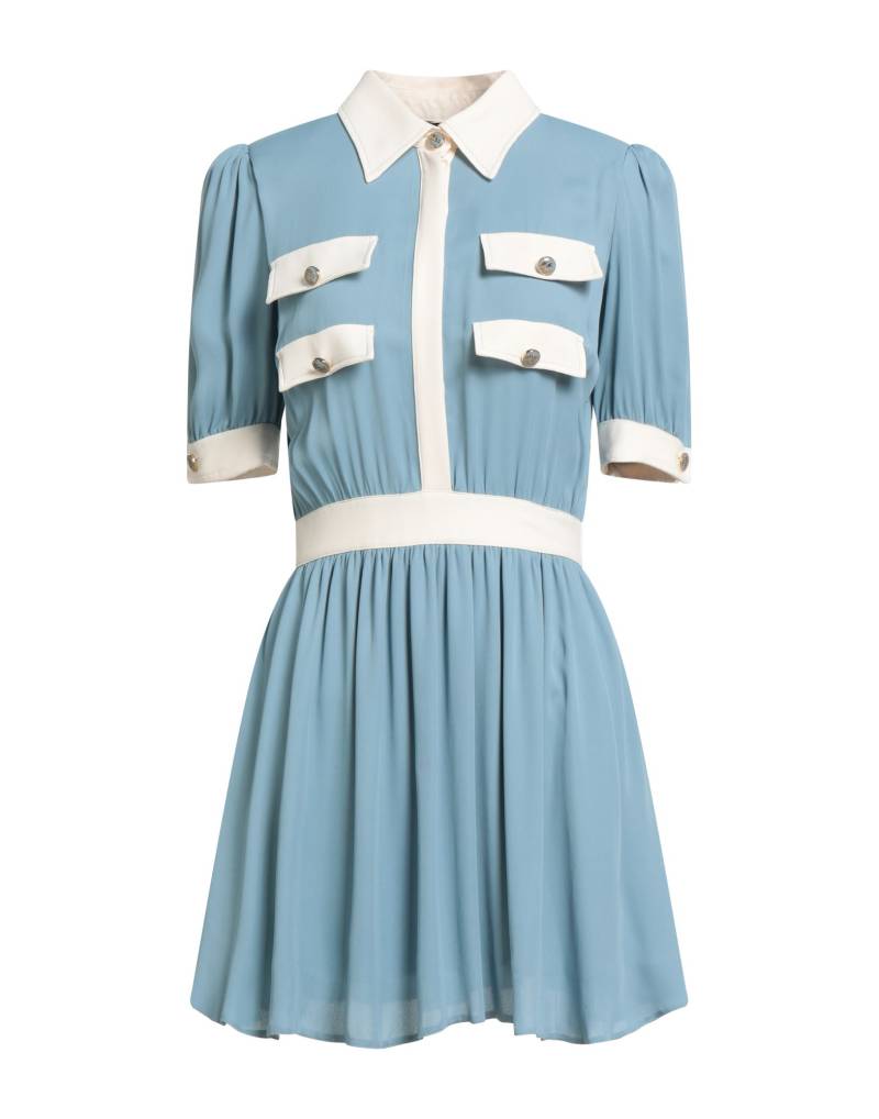 ELISABETTA FRANCHI Mini-kleid Damen Hellblau von ELISABETTA FRANCHI