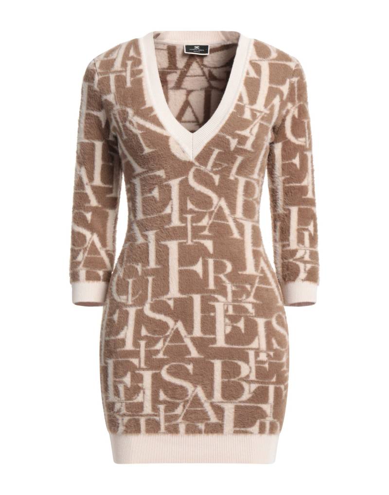 ELISABETTA FRANCHI Mini-kleid Damen Hellbraun von ELISABETTA FRANCHI