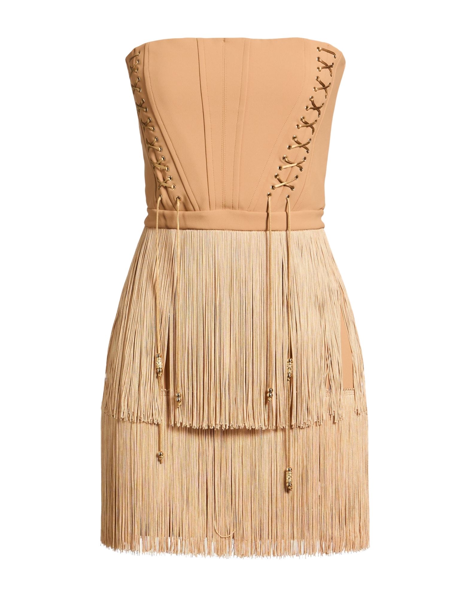 ELISABETTA FRANCHI Mini-kleid Damen Kamel von ELISABETTA FRANCHI