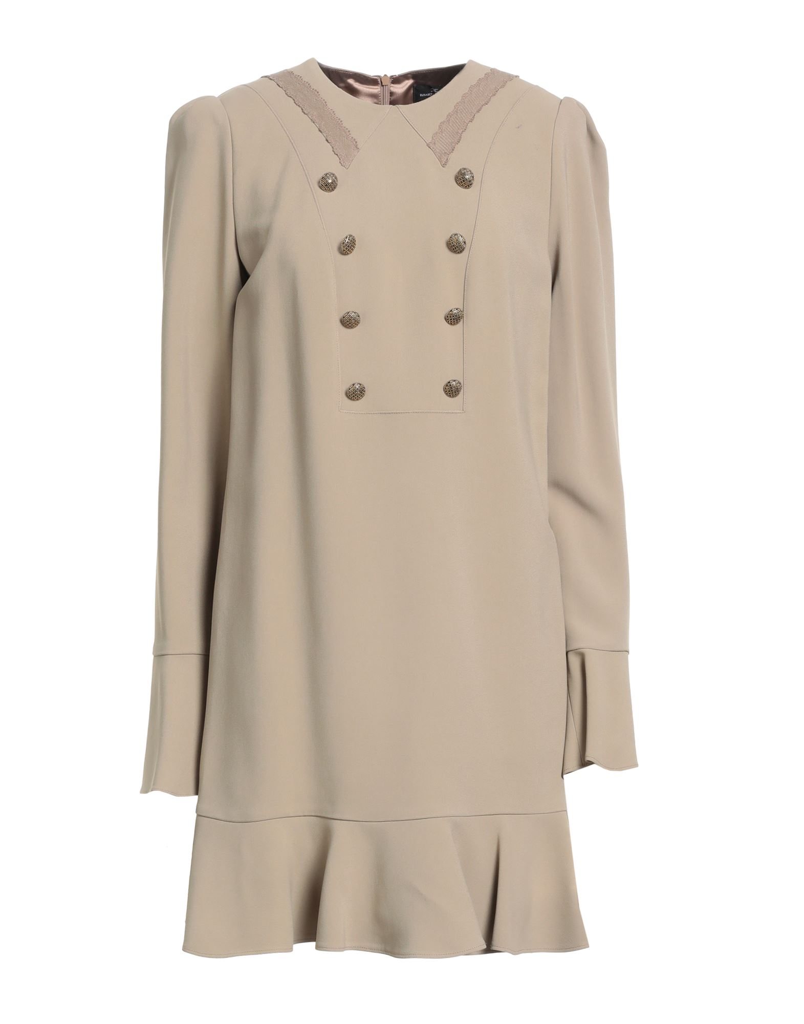 ELISABETTA FRANCHI Mini-kleid Damen Maulwurfsgrau ELISABETTA FRANCHI Mini-kleid Damen Maulwurfsgrau von ELISABETTA FRANCHI