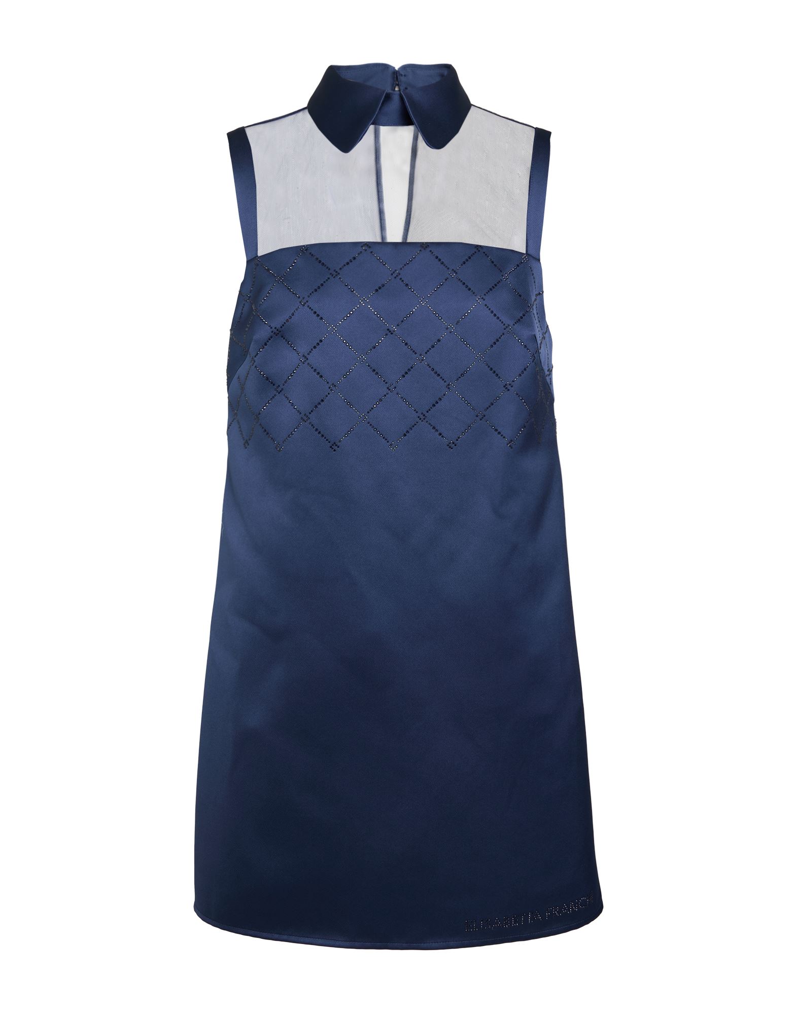 ELISABETTA FRANCHI Mini-kleid Damen Nachtblau ELISABETTA FRANCHI Mini-kleid Damen Nachtblau von ELISABETTA FRANCHI