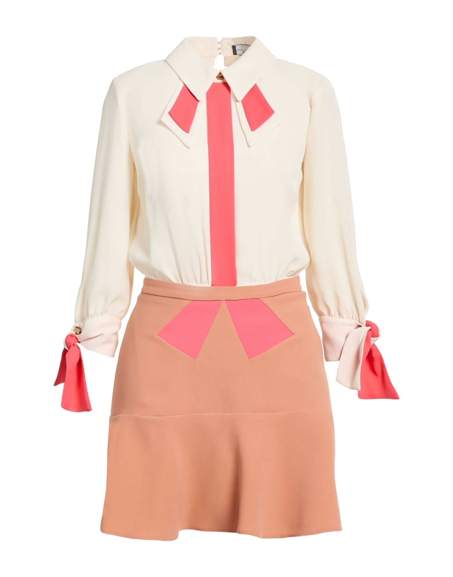 ELISABETTA FRANCHI Mini-kleid Damen Off white von ELISABETTA FRANCHI