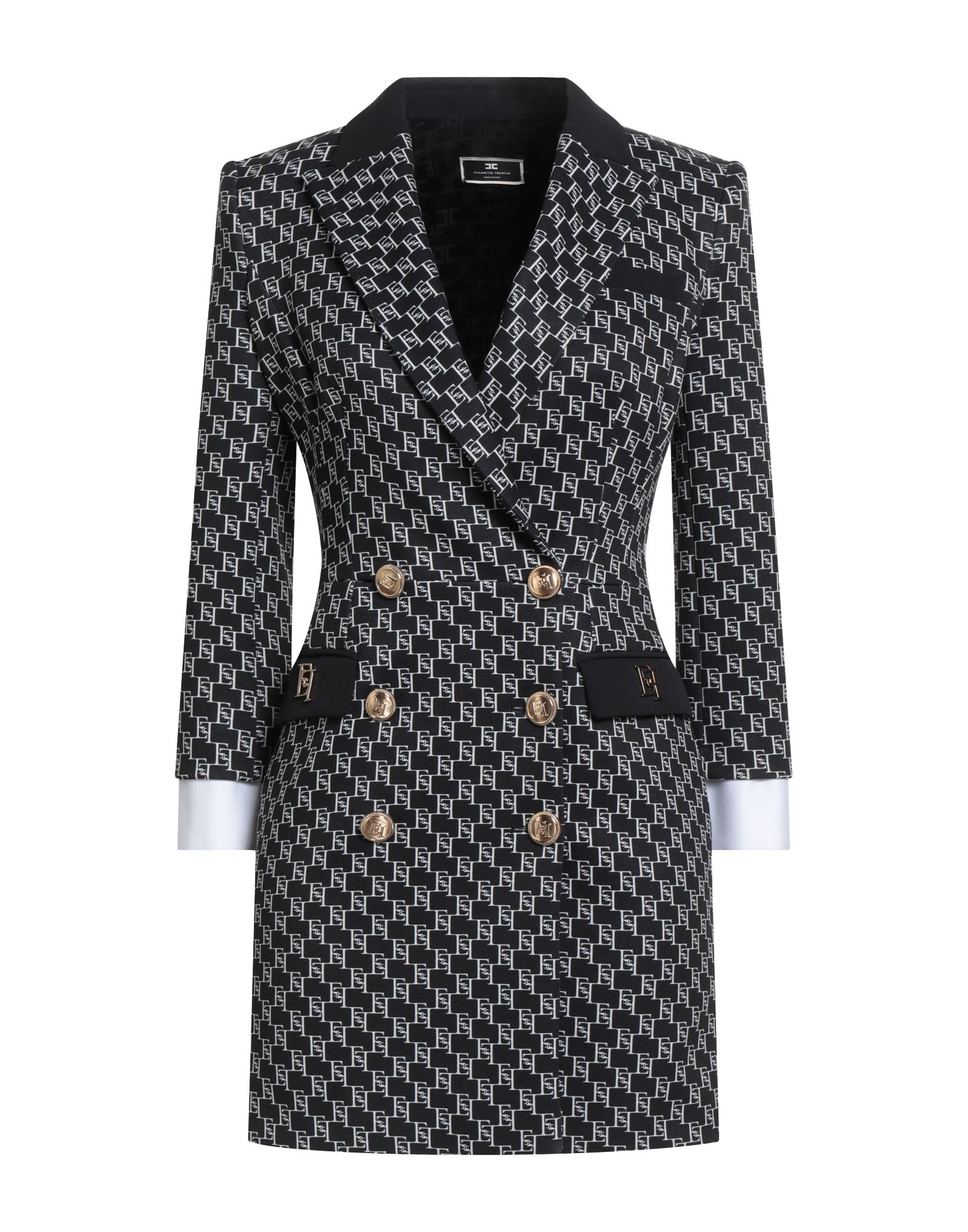 ELISABETTA FRANCHI Mini-kleid Damen Schwarz von ELISABETTA FRANCHI
