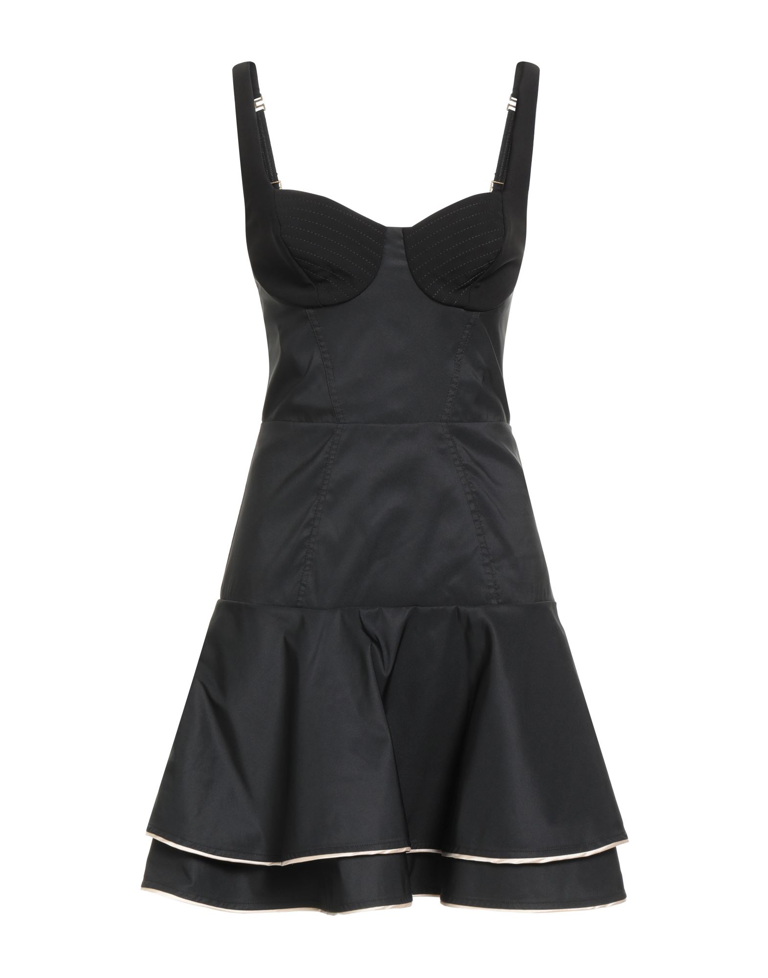 ELISABETTA FRANCHI Mini-kleid Damen Schwarz ELISABETTA FRANCHI Mini-kleid Damen Schwarz von ELISABETTA FRANCHI