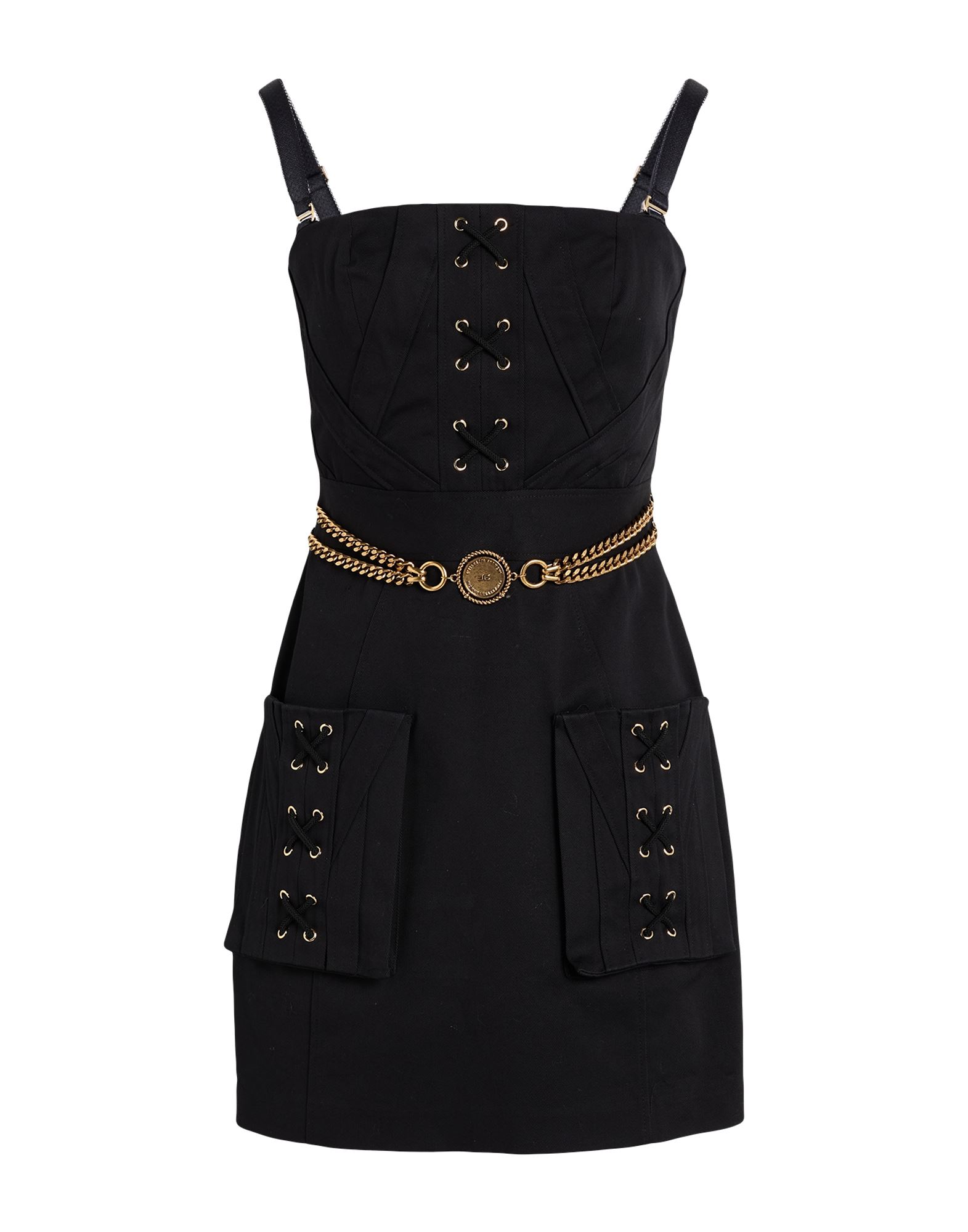 ELISABETTA FRANCHI Mini-kleid Damen Schwarz von ELISABETTA FRANCHI