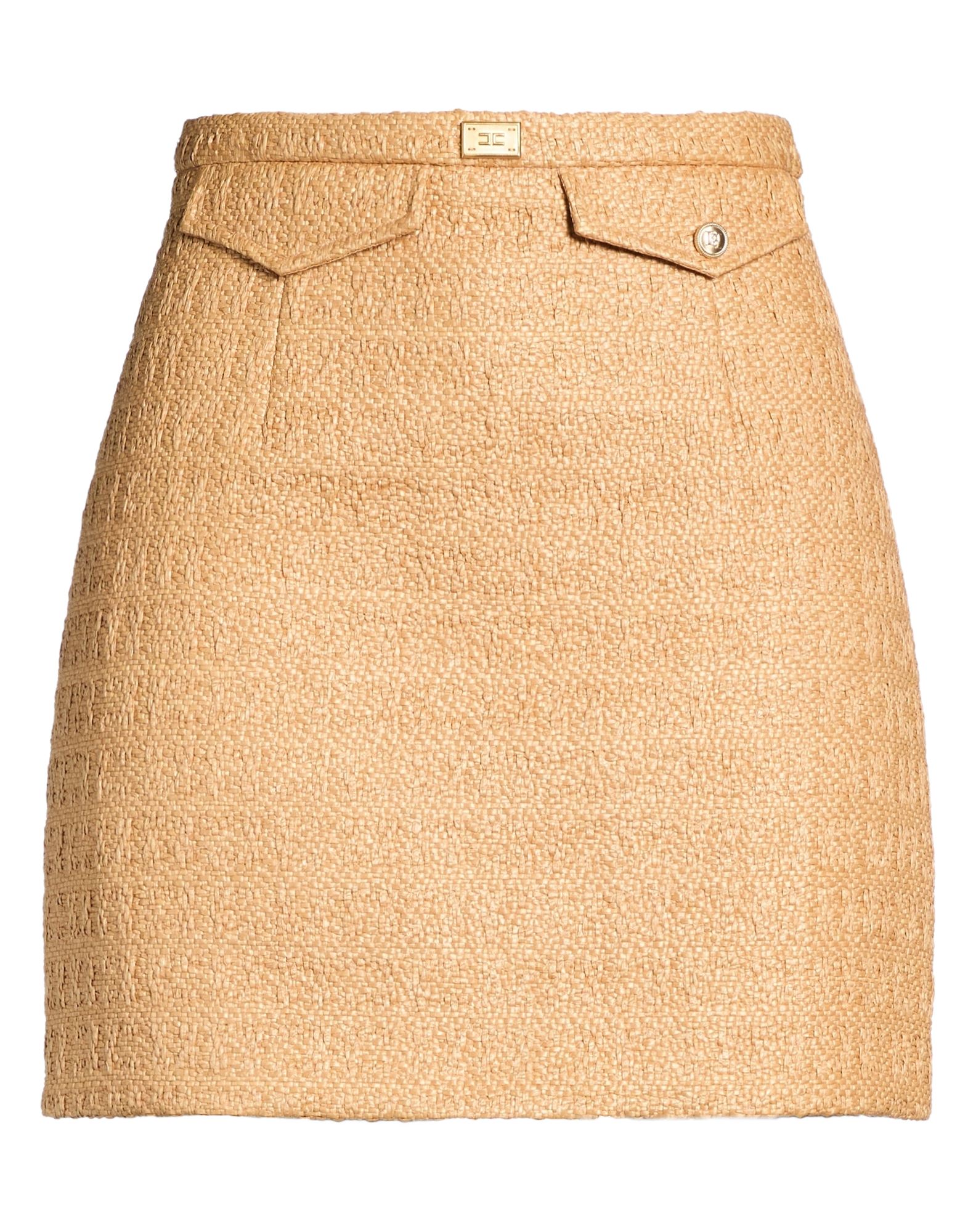 ELISABETTA FRANCHI Minirock Damen Kamel von ELISABETTA FRANCHI