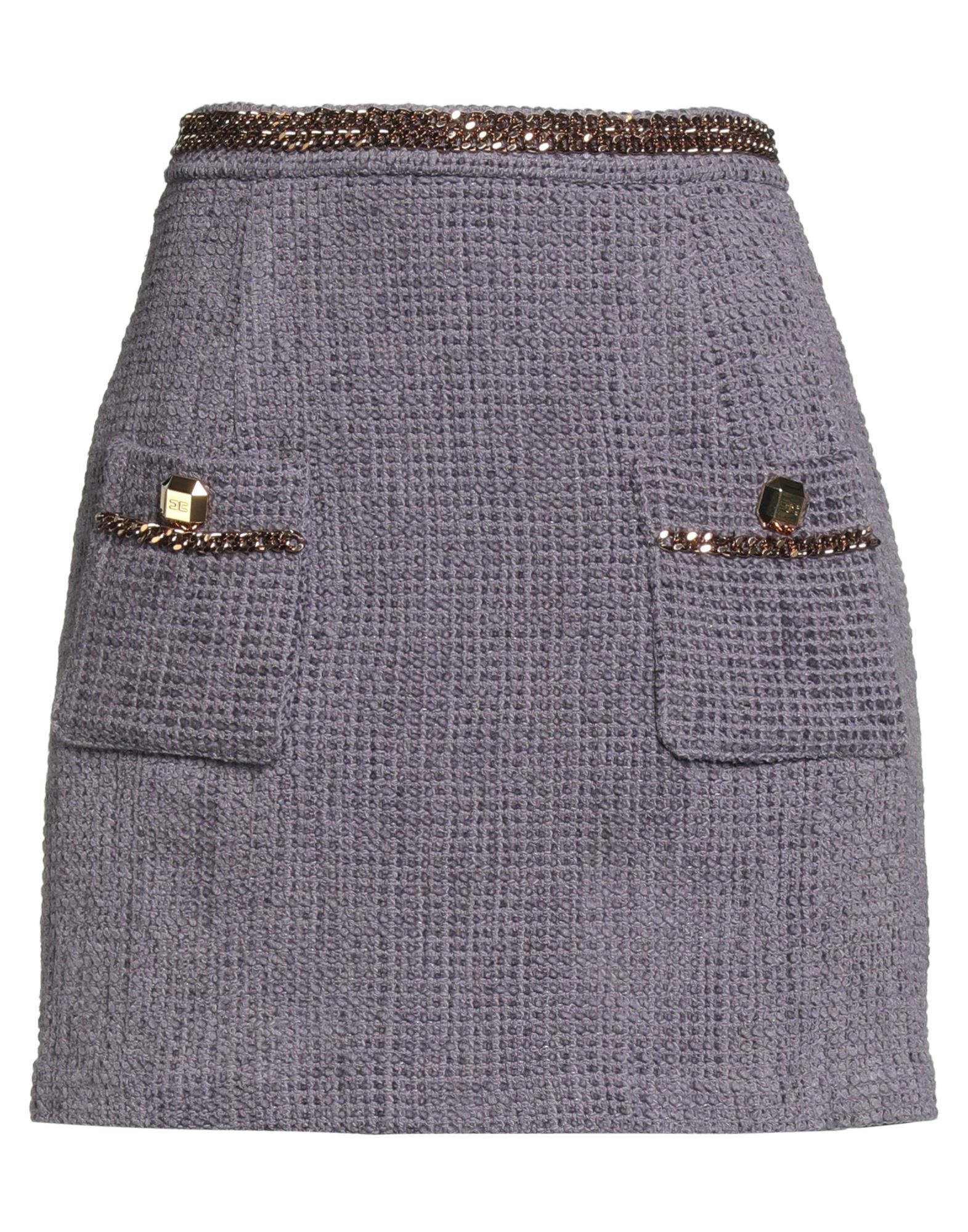 ELISABETTA FRANCHI Minirock Damen Lila ELISABETTA FRANCHI Minirock Damen Lila von ELISABETTA FRANCHI