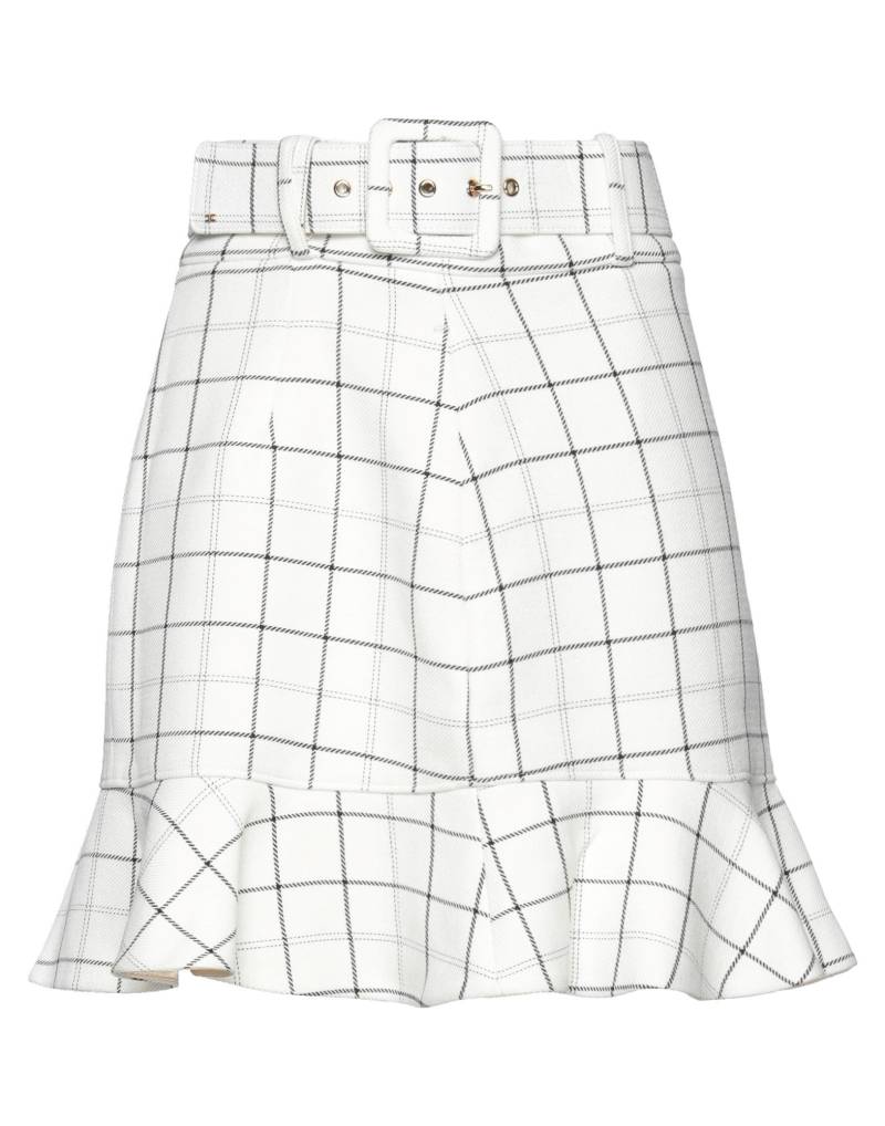 ELISABETTA FRANCHI Minirock Damen Weiß von ELISABETTA FRANCHI