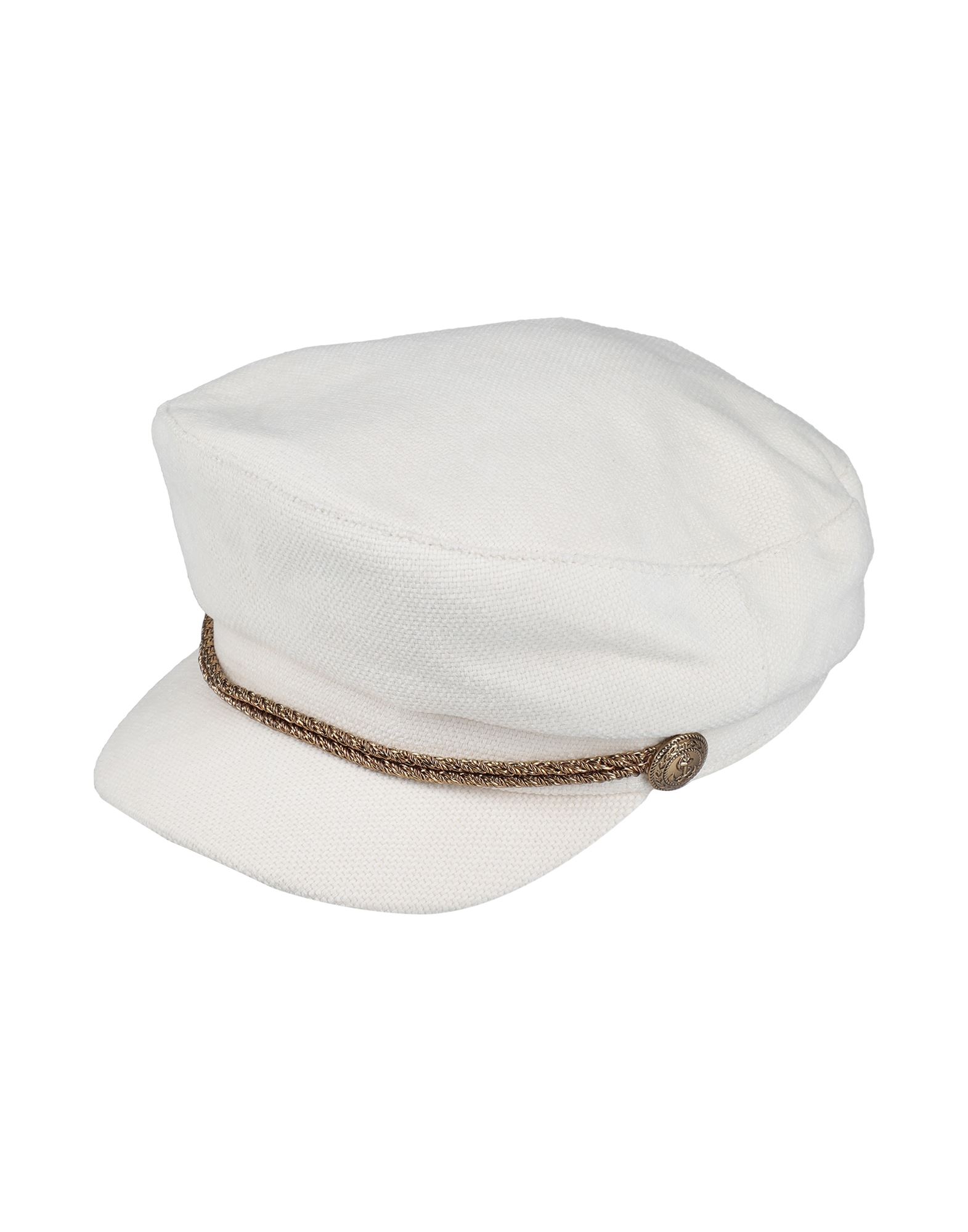 ELISABETTA FRANCHI Mützen & Hüte Damen Elfenbein von ELISABETTA FRANCHI