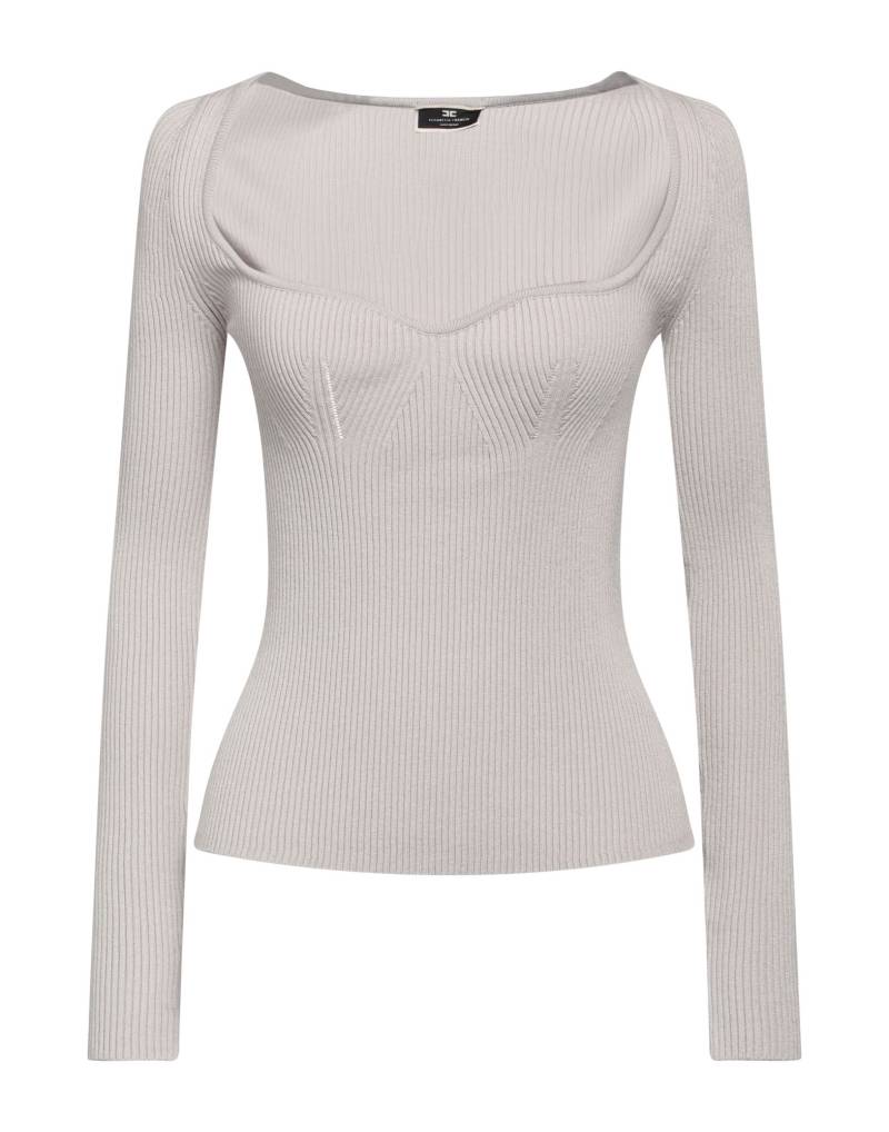 ELISABETTA FRANCHI Pullover Damen Hellgrau von ELISABETTA FRANCHI