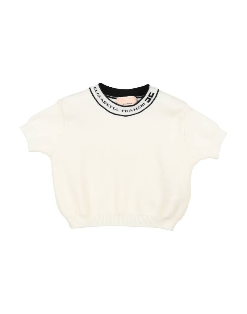 ELISABETTA FRANCHI Pullover Kinder Cremeweiß von ELISABETTA FRANCHI